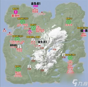 ​森林之子地图全图攻略 最新版本地图位置一览