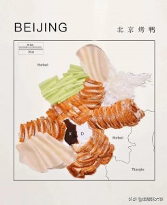 ​全国各地美食地图划分图