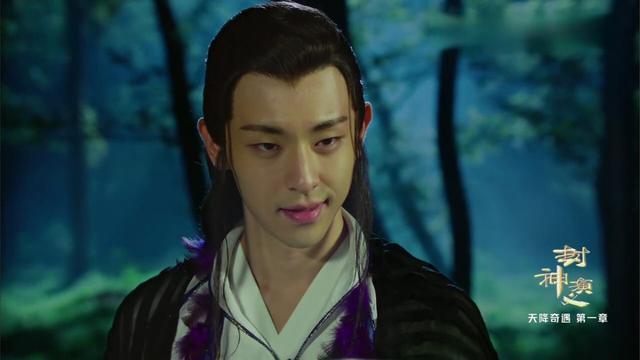 《封神演义》两大美男:邓伦演的子虚妖媚,孙傲演的仙鹤童子很仙