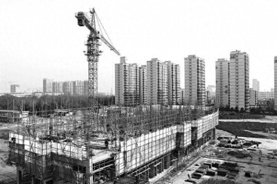 庆阳四中校园扩建项目(二期)建设现场