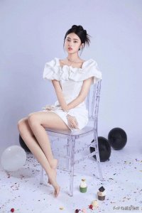 张婉儿,14岁生日美照