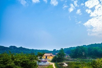 安徽森林公园肥东浮槎山——江北小九华,环巢湖名山