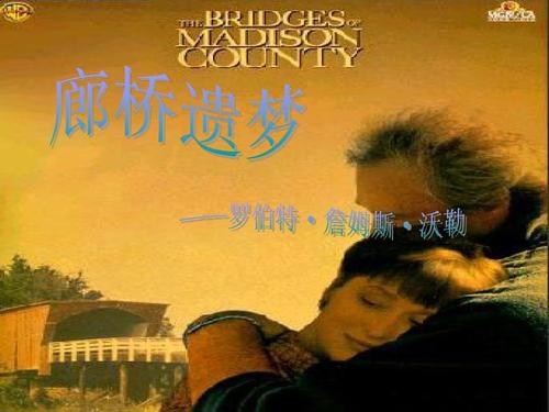 廊桥遗梦简介内容(电影廊桥遗梦简介)