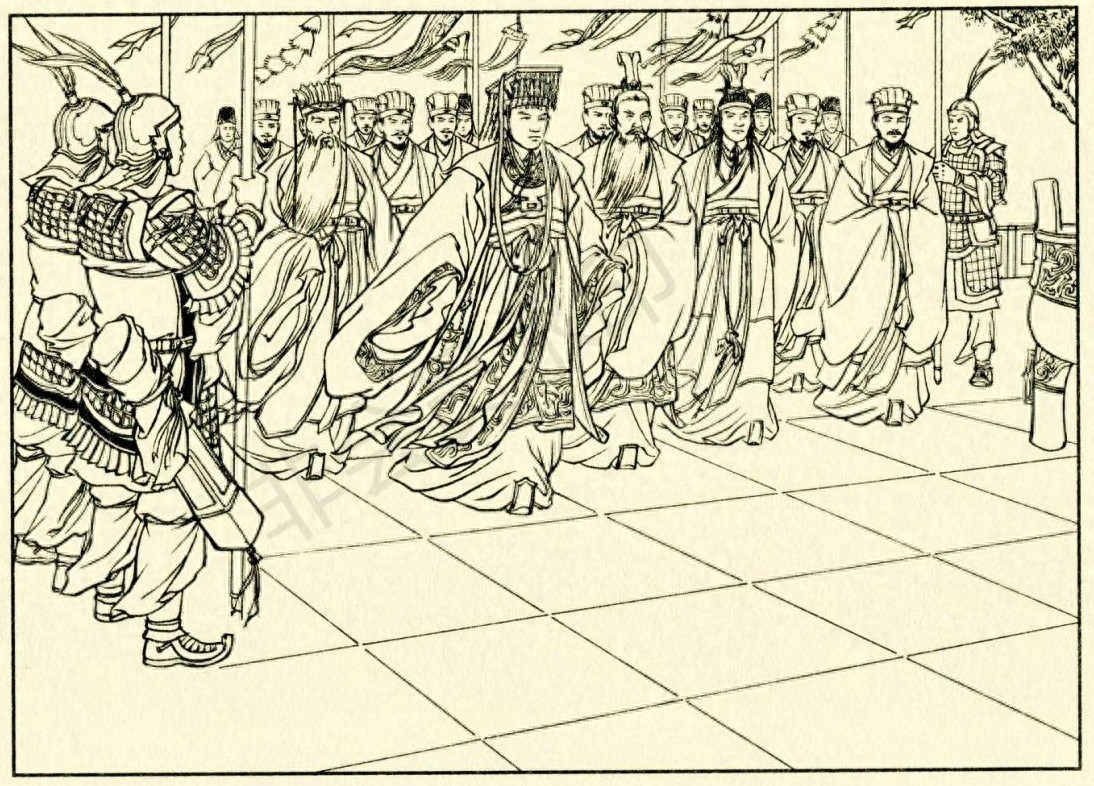 东周列国志7:太子宜臼归镐京,平王升殿封群臣