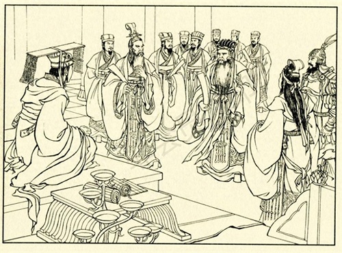 东周列国志7:太子宜臼归镐京,平王升殿封群臣