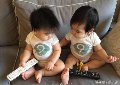 林志颖双胞胎儿子可爱爆棚,小小志Kimi护弟帅出新高度