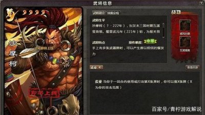 三国杀:技能介绍不过几字,强势在于自身机制——沙摩柯解析