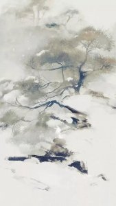 30张水墨画中国风壁纸:水墨丹青,古色古香