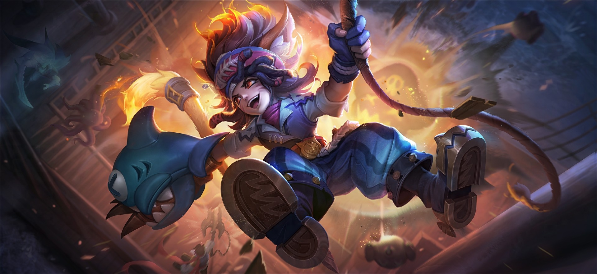 王者荣耀:沈梦溪原画壁纸大全,棒球奇才,星空之诺,鲨炮海盗