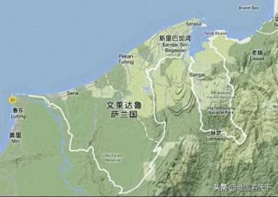 文莱自然地理简介