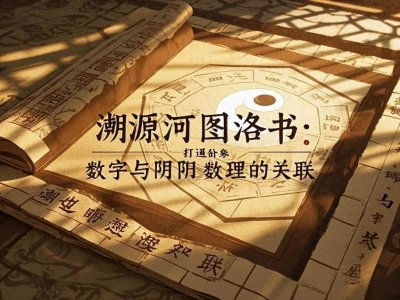 溯源河图洛书:打通卦象、数字与阴阳数理的关联