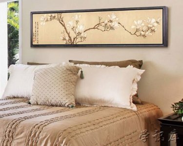 ​床头挂什么画最旺财