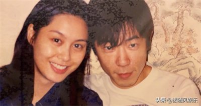 ​朱茵为黄贯中庆生，两人年轻时合照曝光，脸型般配