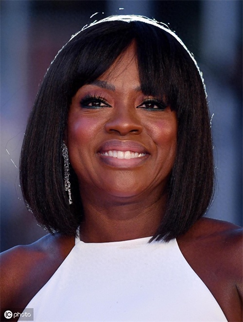 美国女演员维奥拉·戴维斯出席第14届年度罗马电影节