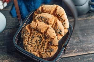 ​桃酥的传统做法来啦！保证你做出的桃酥酥脆可口，越吃越上瘾