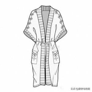 ​12款时尚服装设计手绘图