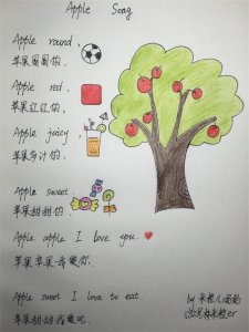 ​英文儿歌apple song