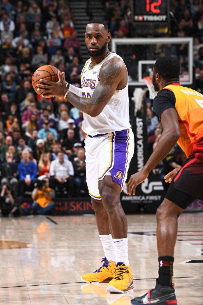 詹姆斯湖人时期精彩壁纸