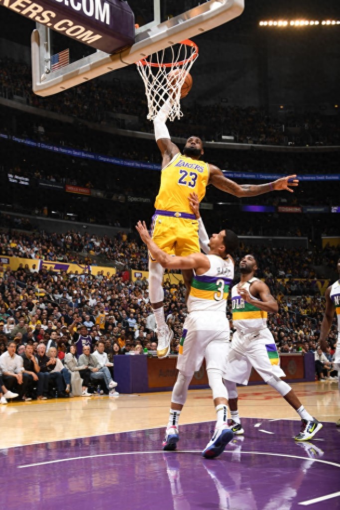 詹姆斯湖人时期精彩壁纸