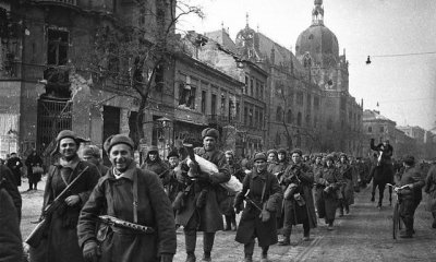 ​1945年血腥的“布达佩斯围城战”，50万苏军围攻城市50天