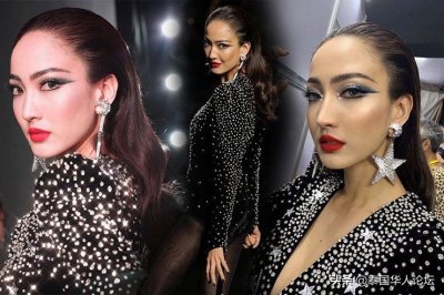 ​泰星Taew为泰国服装品牌走秀