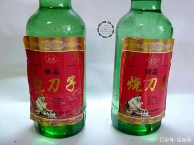 被号称中国最烈的白酒东北烧刀子