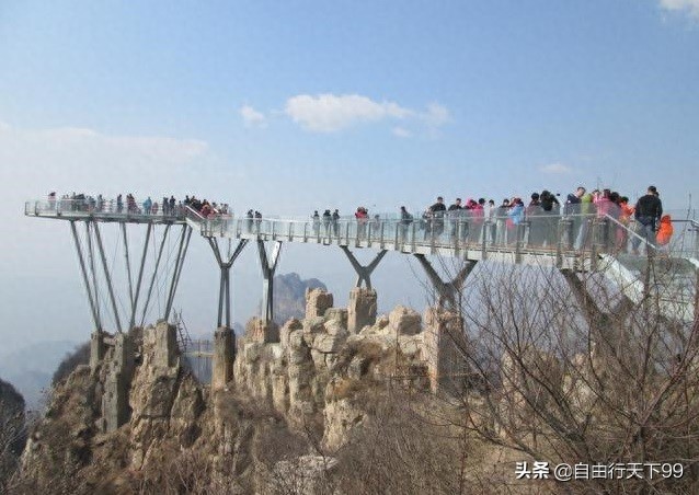 保定易县狼牙山玻璃观景台