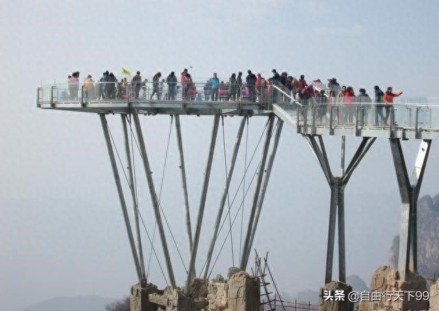 保定易县狼牙山玻璃观景台