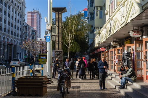 哈尔滨的百年老街，果戈里大街