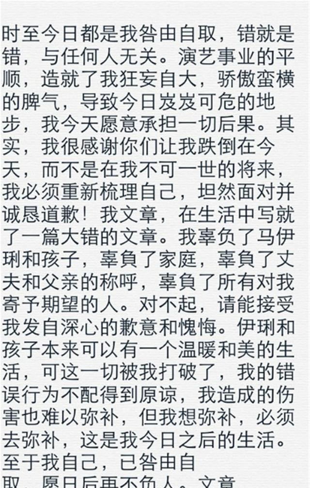 文章出轨姚笛是哪一年（2014年文章与姚笛婚外情）