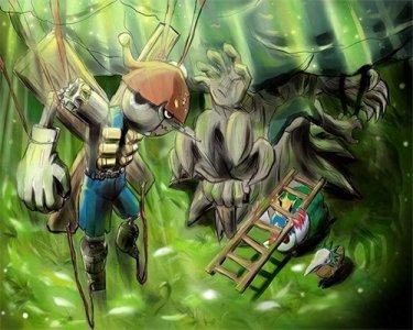 ​木偶兽再度进化，和九头毒龙合体成为圣兽