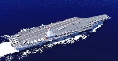 中国第四艘航母出现 12万吨+核动力+歼-35B,未来量产至少10艘