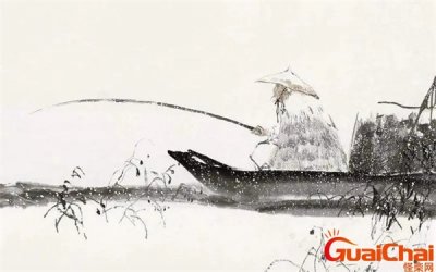 ​独钓寒江雪是哪首诗 独钓寒江雪是什么意思