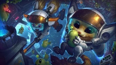 ​lol：宇航员纳尔来了，萌萌的超可爱，这才是猛男用的皮肤