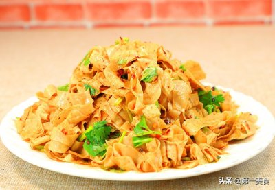 ​只有河南人知道的人造肉，厨师长教你凉拌做法，香辣开胃又劲道