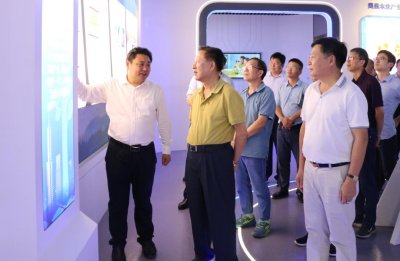​毛光烈一行来我县调研指导中小企业数字化转型工作