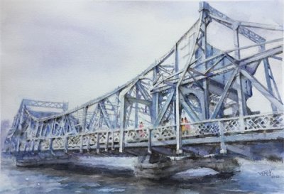 海河三铁桥命运不同,万国桥成地标,金汤桥改造景观,金钢桥拆除