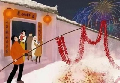 ​春节燃放鞭炮的寓意