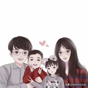 ​一家人的幸福头像 ：岁月静好，有你们在刚刚好。