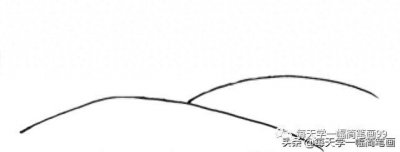 ​每天学一幅简笔画--山顶风车风景简笔画彩色画法步骤教程