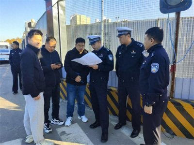 西安雁塔交警科学优化交通管理 确保地铁八号线施工收尾顺畅