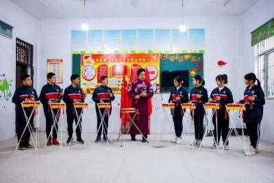 安徽枞阳:“双减”后学生唱起了“大鼓书”